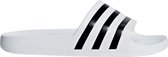 adidas Adilette Aqua Heren Slippers - Cloud White/Core Black/Cloud White - Maat 37