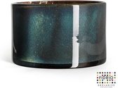 Design vaas Cilinder - Fidrio MOONLIGHT - glas, mondgeblazen - diameter 23 cm hoogte 14,5 cm
