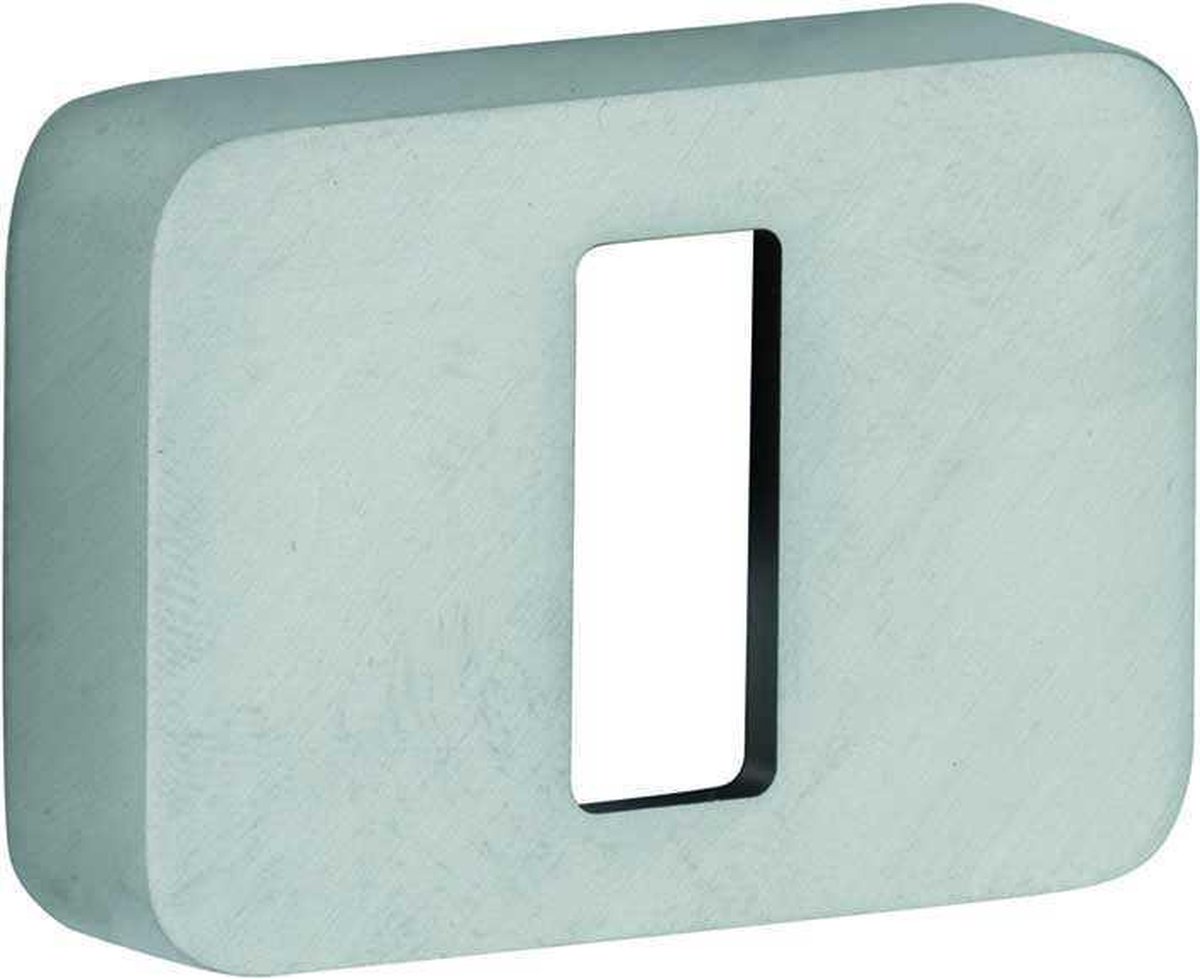Sleutelrozet Minimal/Maximal mat nikkel ongelakt
