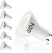 Aigostar LED A5 GU10 - 5x 8W 3000K - Blisterverpakking