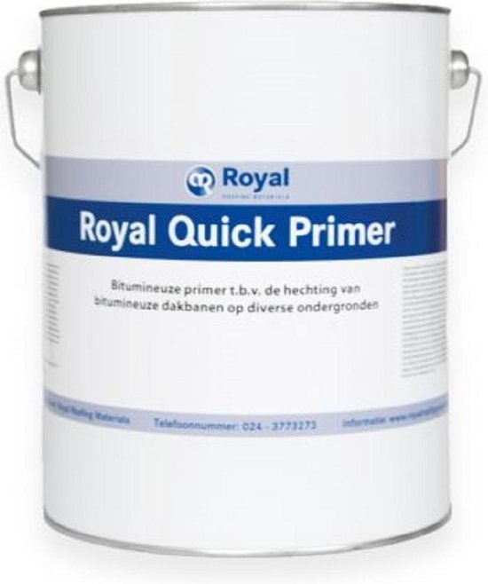 Royal Quickprimer 5 liter blik - Quickprimer Primer Bitumen - Hechten ...