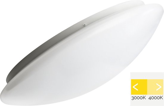 Briloner Leuchten - LED bathroom light IP44 - bathroom lamp - 11W - 1300lm - 4000K - chrome/white - 470 x 65 x 68 mm (L x W x H