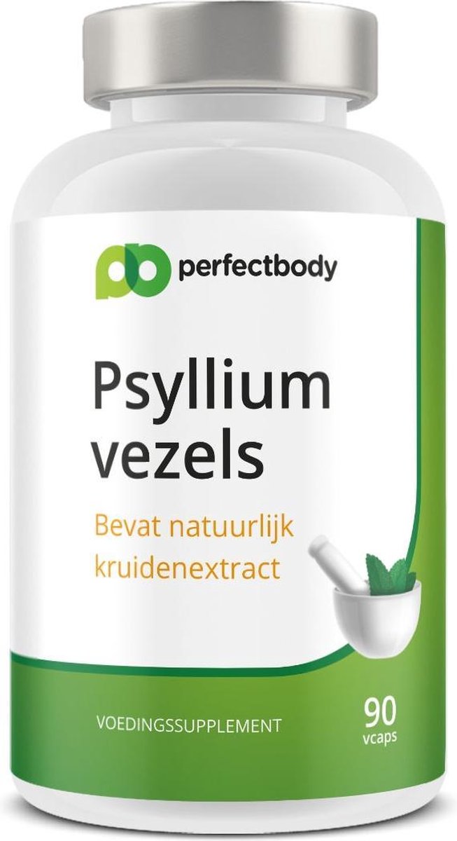 Psylliumvezels (vlozaad) - 90 Vcaps - PerfectBody.nl