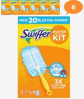Swiffer Duster Trap & Lock-kit - 6x Handvat Met 30 Navullingen - Starterkit