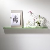 WELD & CO – SOLID 04 Wall Shelf – Wandplank van metaal – MINTGROEN - 148x8x4cm