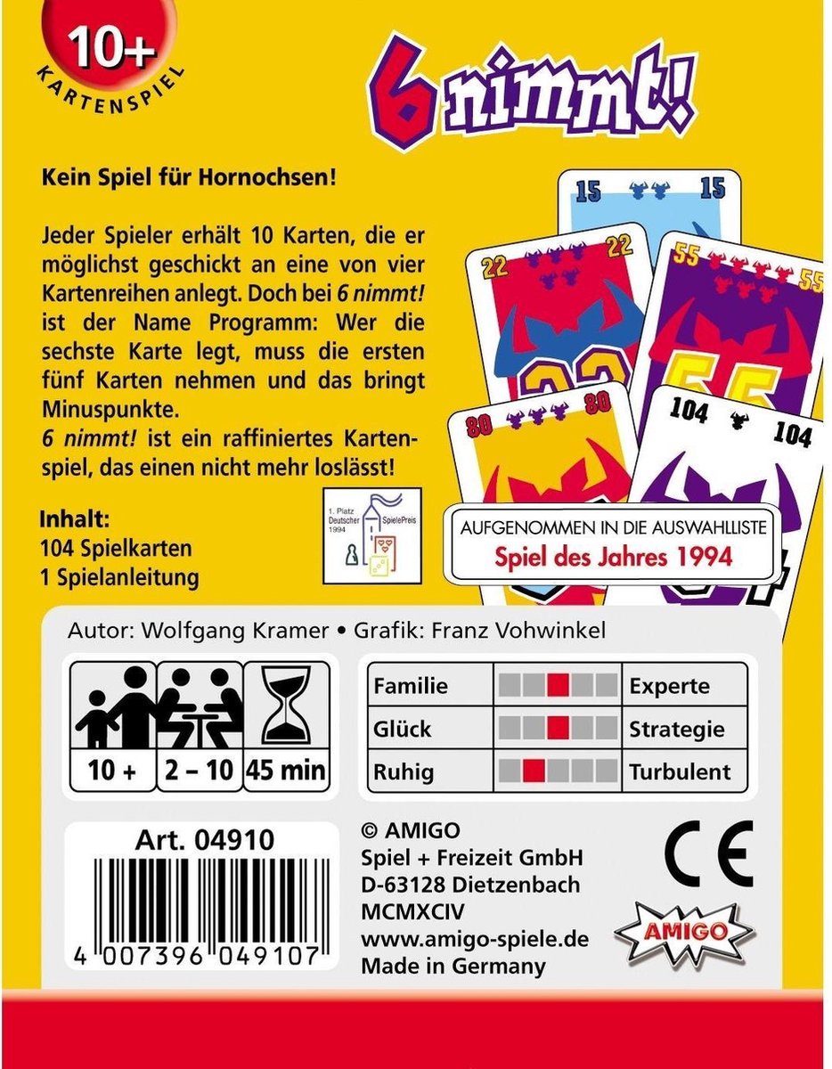 6 nimmt! — cadeau in Spellen & Speelgoed - foto 2