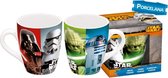 Star Wars Pocelain Barrel Mug In Gift Box