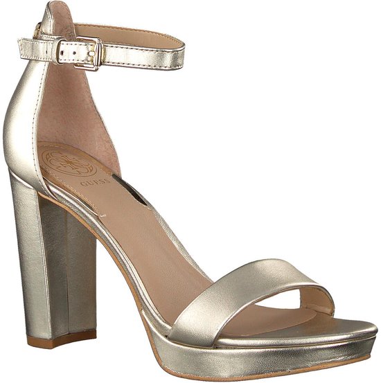 Guess Dames Sandalen Omere - Goud - Maat 41 | bol.com