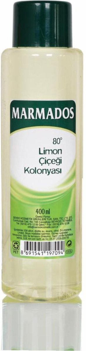 Marmados Lemon (Citroen) Eau de Cologne - 400 ml