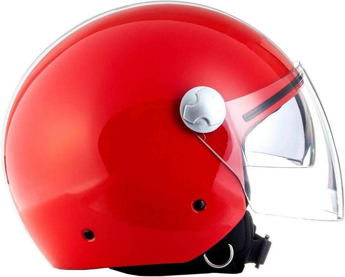 Casque de moto à visage ouvert pour enfants, homologué ECE