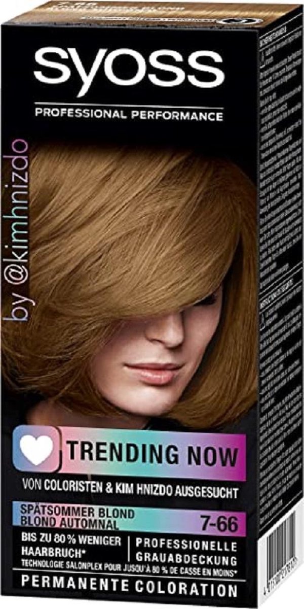 Syoss Coloration Trending Now Blond Automnal 7-66