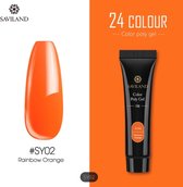 Saviland – Acrylgel - Polygel – Kleur Orange – Nail Art