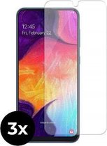 3x Tempered Glass screenprotector - Samsung Galaxy A70