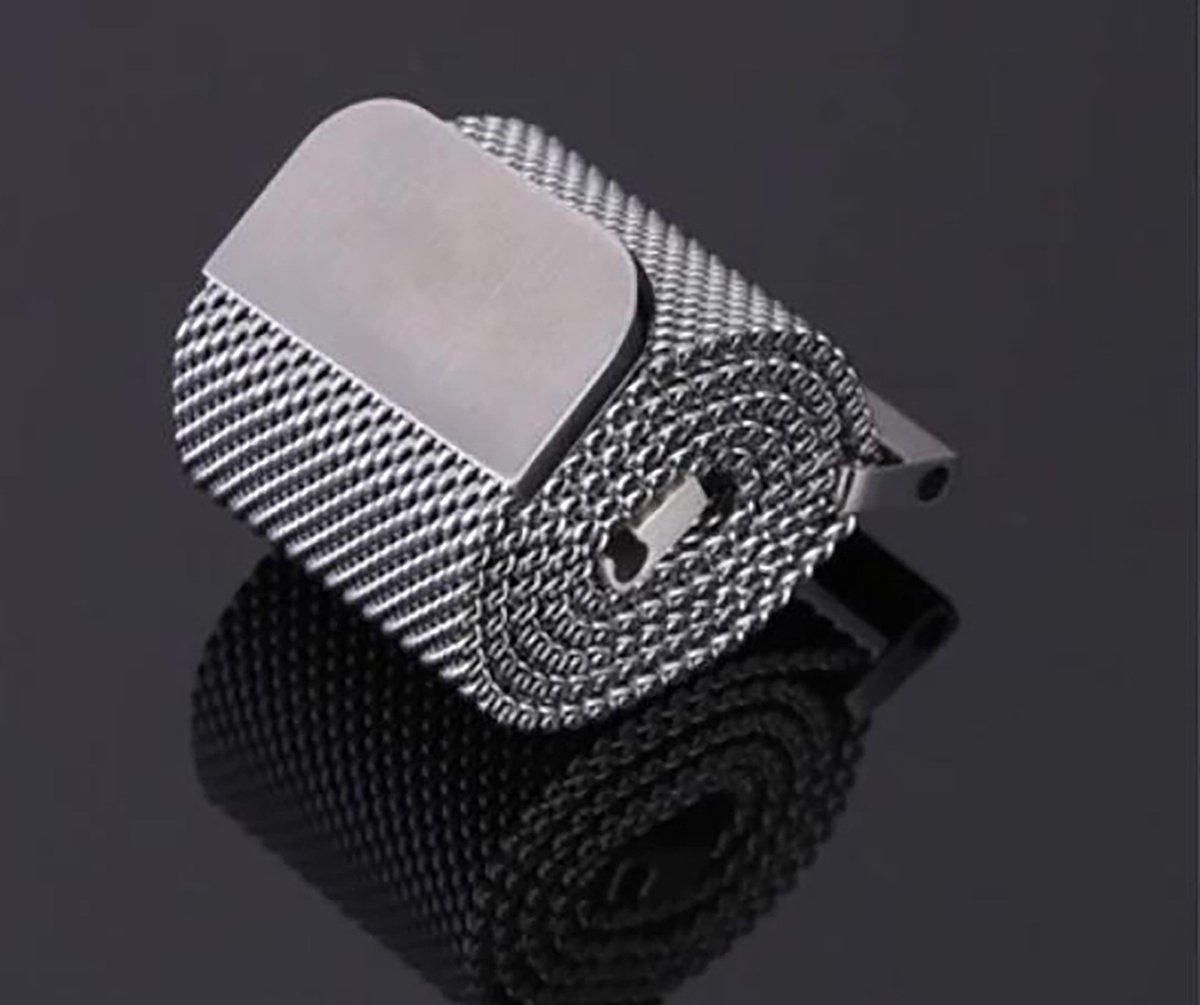 Horlogeband van RVS voor Cartier | 20 mm | Horloge Band - Horlogebandjes | Zilver