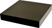 B!Organised Wandplank XL4 Zwart Gelakt 38mm 23,5x23,5cm