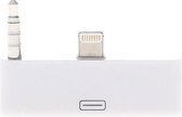 30 pin adapter voor iPhone 5/5s/5c/SE & iPod touch v5/v6 (incl. audio) - Wit