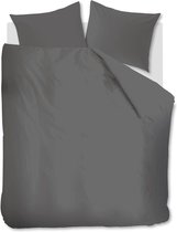 At Home dekbedovertrek Easy grey - lits jumeaux XL (250x200/220 cm incl. 2 slopen)