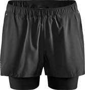 Craft Adv Essence 2-In-1 Shorts M Sportbroek Heren - Black