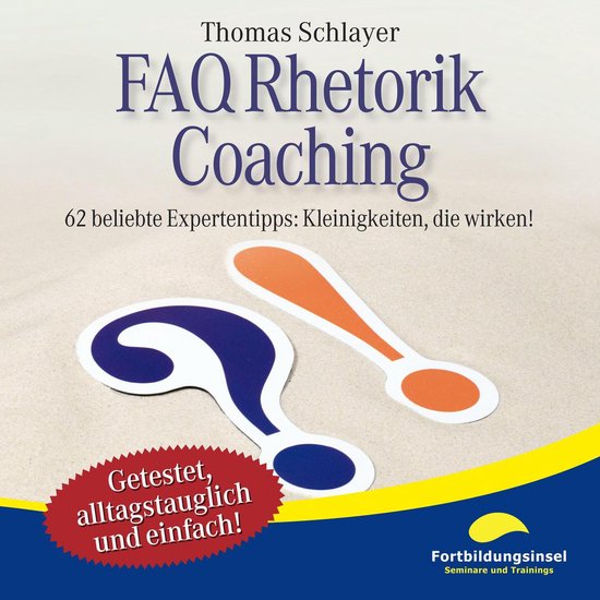 FAQ Rhetorik Coaching - cover