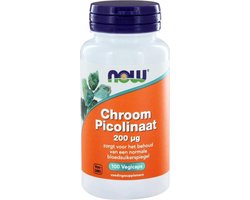 Now Foods - Chroom Picolinaat - 100 Vegicaps