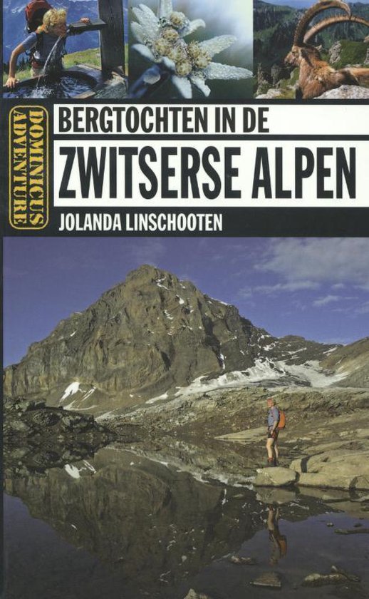 Cover van het boek 'Bergtochten in de Zwitserse Alpen'