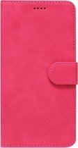 ADEL Kunstleren Book Case Portemonnee Pasjes Hoesje Geschikt voor Samsung Galaxy A10/ M10 - Roze