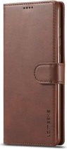 Samsung Galaxy S20 Retro Book Case Portemonnee Hoesje Bruin