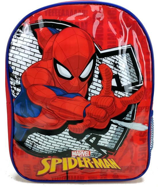 SPIDER-MAN Web Rugtas Rugzak 2-5 Jaar Spiderman Stoer