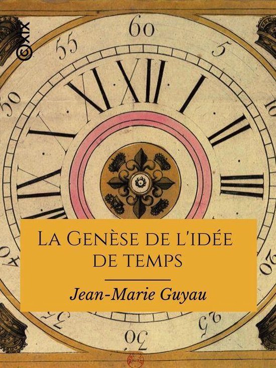 Classiques - La Genèse de l'idée de temps - cover