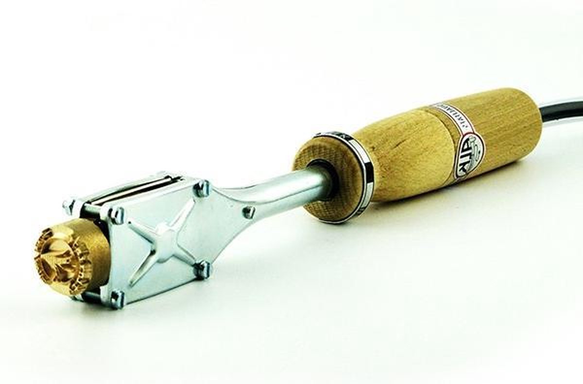 Brandstempel ALK 0 Rond 25mm. Compleet| Brandstempel bestellen | Brandmerk uw afbeelding en tekst met deze brandstempel