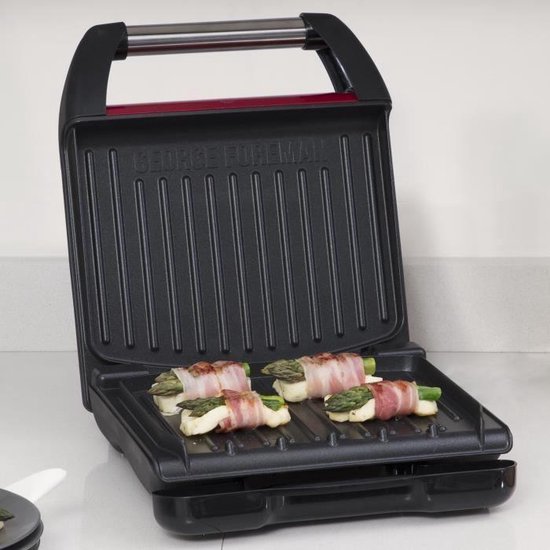 George Foreman 25030-56 Steel Grill Compact - Contactgrill - George Foreman