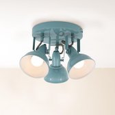 Briloner Leuchten plafondspot – 3 lichts – Retro/vintage – E14 – Mint wit
