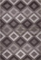 Relax MOMO Vloerkleed Beige / Bruin Laagpolig- 80x150 CM.