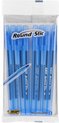 Balpen BIC Round Stic M blauw - 8 stuks