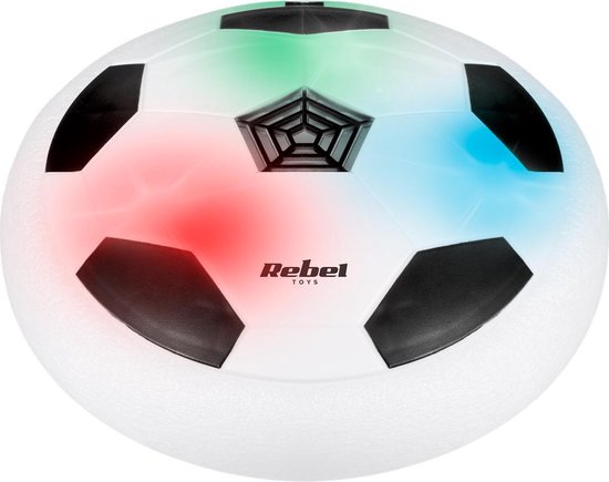 Foto: Hover bal 18 cm rebel met verlichting tijdens het spelen