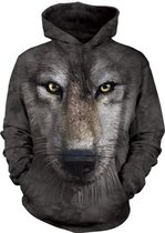 Hoodie Wolf Face