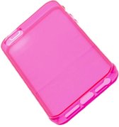 HEM iPhone 5/5S/SE - Roze Siliconen Hoesje - iPhone 5 Hoesje Transparant