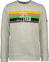 Like FLO Jongens sweater met regenboog print - ecru - Maat 104