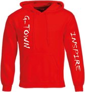 G-TOWN - Inspire - Hooded Sweater - Unisex - Rood
