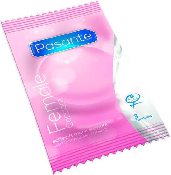 Pasante Vrouwen Condoom - 3 stuks - Condooms | bol.com