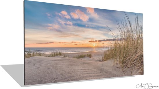 Photo sur plexiglas, coucher de soleil d'été (60x30cm)