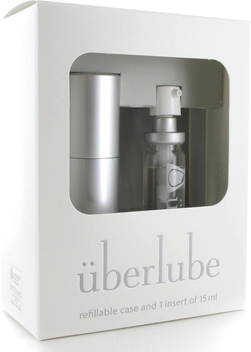 Goedkoopste Uberlube - Siliconen Glijmiddel Good-To-Go Zilver