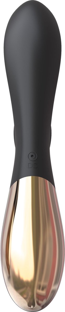 Goedkoopste ZINI - Dew Rabbit Vibrator Black & Gold