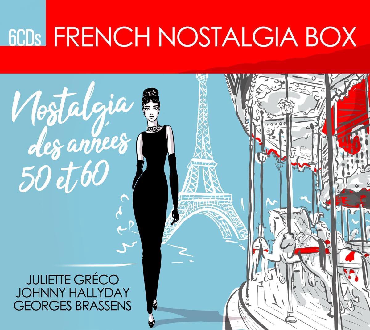 French Nostalgia Box - Nostalgie Des Annees 50 Et 60