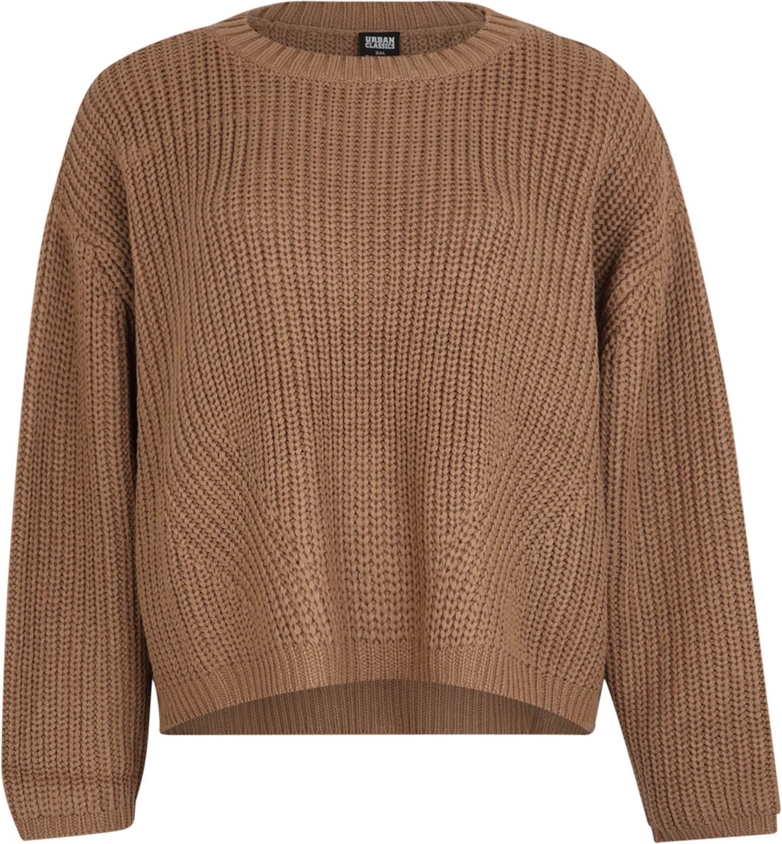 Urban Classics Wide Oversize Sweater/trui 5XL Beige