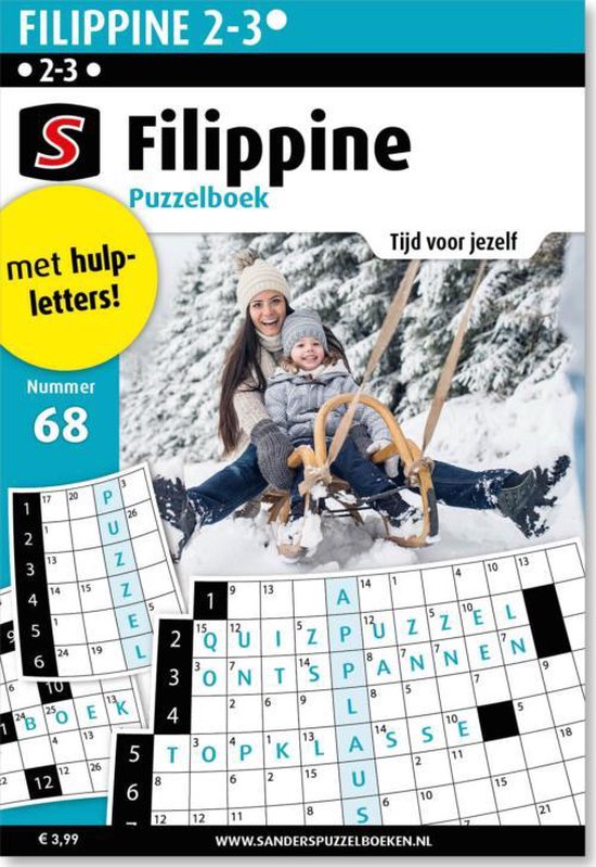Sanders Filippine Puzzels, niveau 3-4, nummer 92 (&Filippine Puzzelboek nr  68) | bol.com