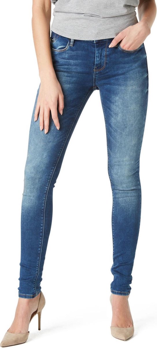 Tripper Rome Skinny Dames Skinny Fit Jeans Roze - Maat W25 X L32 | bol.com