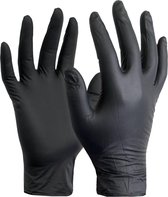 Gerko Black Nitril Gloves Maat L