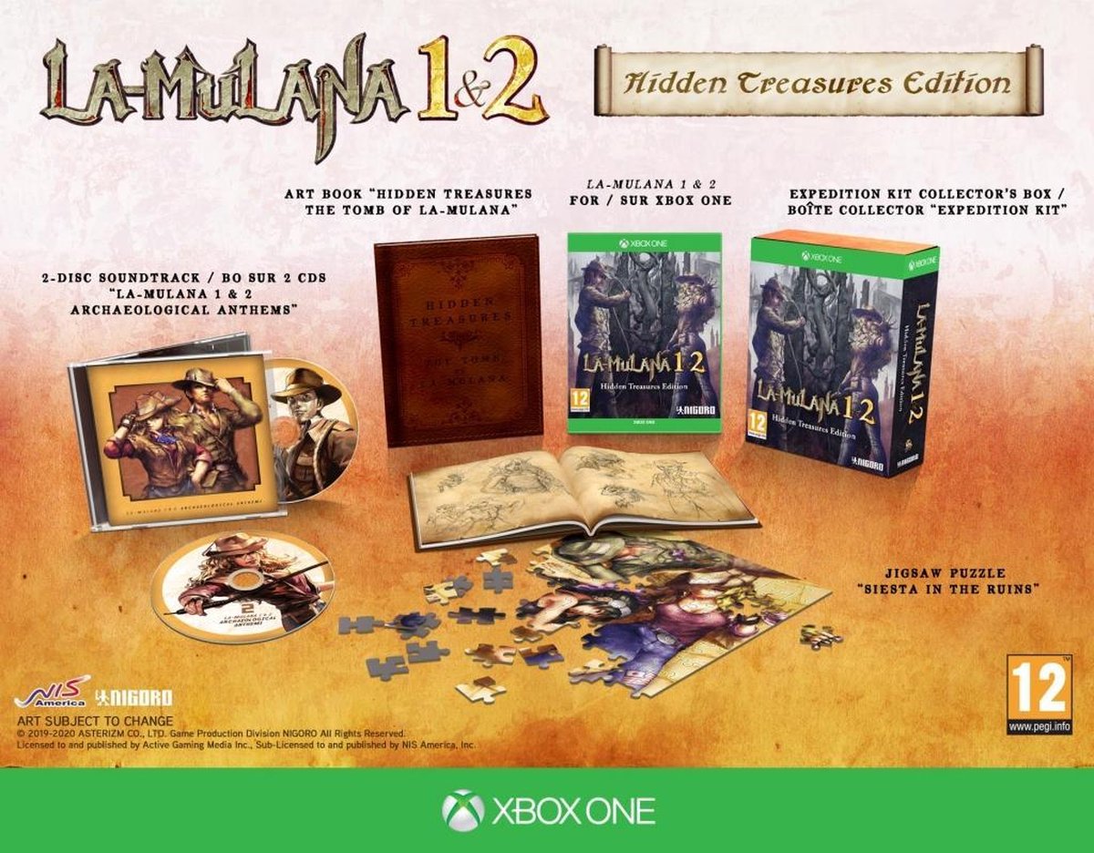 La-mulana 1 & 2: Hidden Treasures Edition / Xbox One