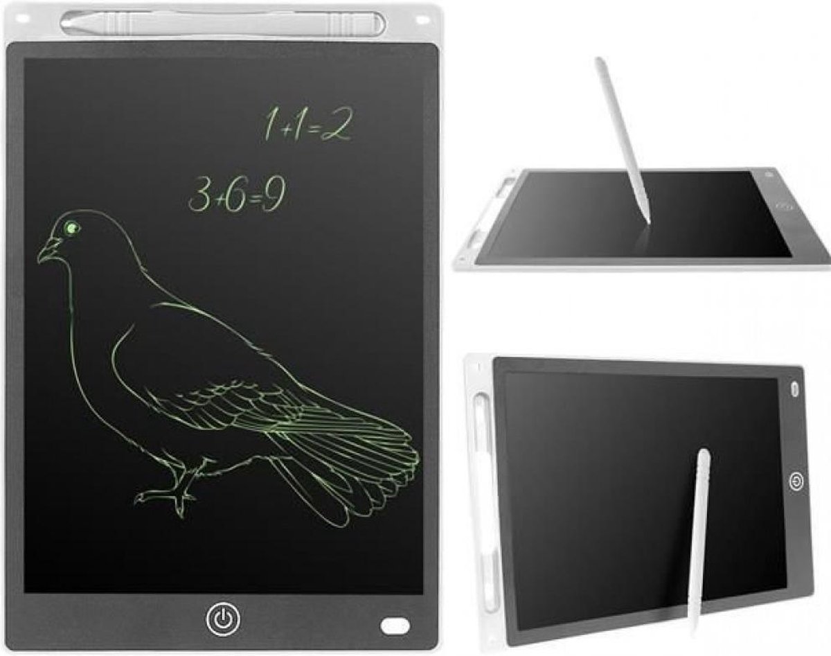 Elektronische LCD Tekentablet - 10 inch Schrijftablet voor Kinderen - Zwart - Inclusief batterij (verwisselbaar)